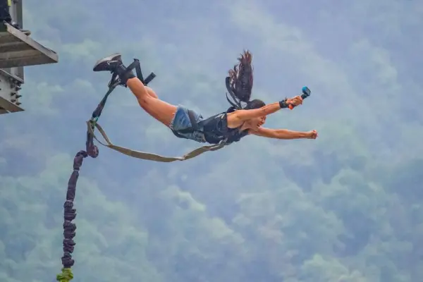Bungee Jumping in Rishikesh
